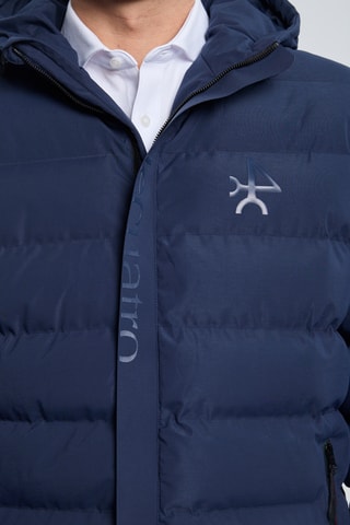 Doudoune à capuche - Bleu marine