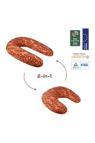 Coussin convertible 2-en-1 B.Love - 47 x 17 x 74 cm - Terracotta