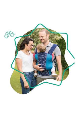 Porte-bébé Easy & Go - Bleu marine - Dès la naissance