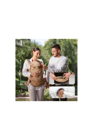 Porte-bébé évolutif en coton biologique Moov & Boost - Dès la naissance