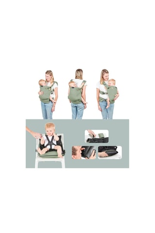 Porte-bébé évolutif en coton biologique Moov & Boost - Dès la naissance