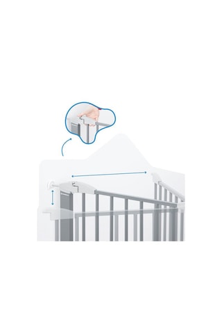 Barrière de sécurité - 75 x 73 - 81,5 cm