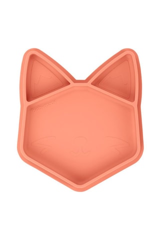 Assiette en silicone sans BPA Renard Isy'Plate - 3 compartiments - Dès 4 mois