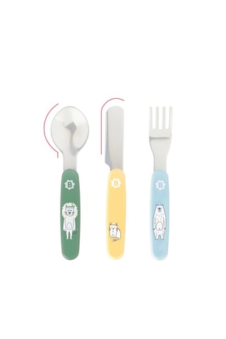 3 couverts sans BPA - Dès 12 mois