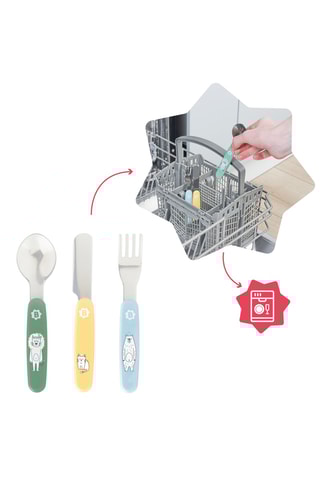 3 couverts sans BPA - Dès 12 mois