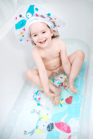 Visière bébé bain Pare-Shampoing Montagne - Dès 6 mois