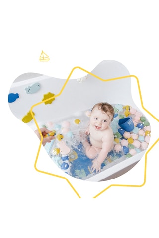 6 jouets de bain aspergeurs Rigolo Splash - Dès la naissance