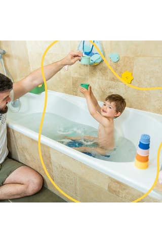 7 tasses empilables en silicone - Dès la naissance