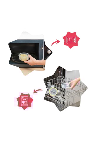 3 pots de conservation sans BPA Maxibox - 3 x 300 ml - Dès la naissance