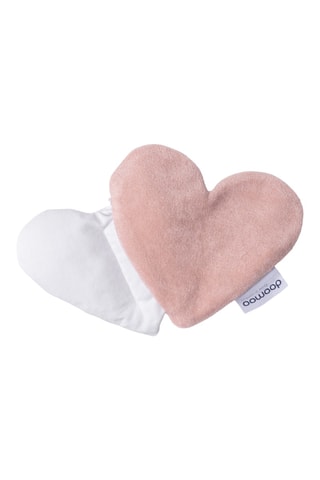 Bouillotte en coton  biologique Snoogy Love Pink - Dès la naissance