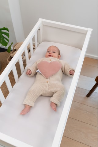 Bouillotte en coton  biologique Snoogy Love Pink - Dès la naissance