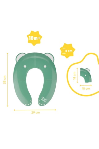 Réducteur de toilette pliable - Dès 18 mois