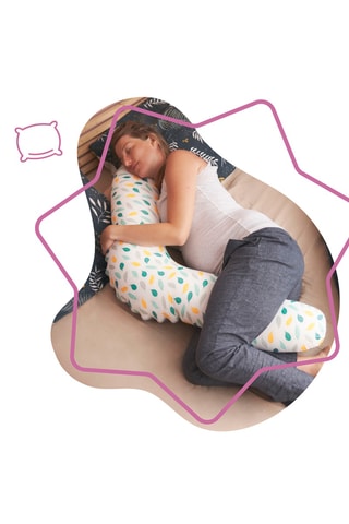 Coussin de maternité Plumes - 190 x 30 x 15 cm