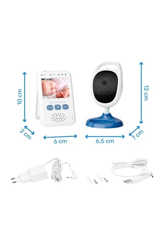 Babyphone vidéo - Portée 250 m