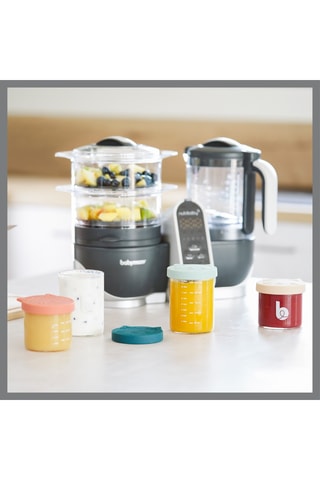 9 pots de conservation en verre Babybols - 6 x 250 ml et 3 x 120 ml - Dès la naissance