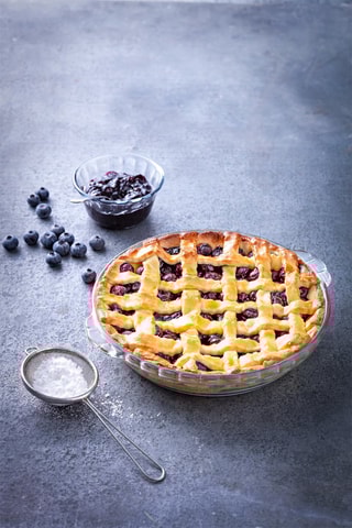 Forma de tarte com pegas vidro borossilicato Bake & Enjoy - 26 x 23 cm