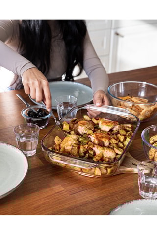 3 travessas de forno retangulares Irrésistible - 27 x 17 cm / 31 x 20 cm / 35 x 23 cm