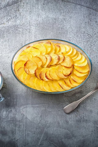 Travessa para forno oval em vidro borossilicato Essentials - 35 x 24 cm