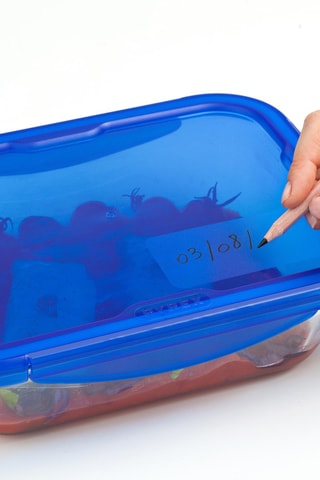 3 boîtes de conservation en verre borosilicate avec couvercles Cook & Go - 80 cl