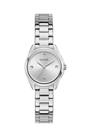 Montre à quartz en acier - Argenté