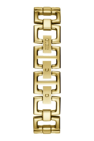 Montre  à quartz en acier - Doré