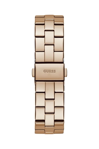 Montre à quartz en acier - Doré rose et rose