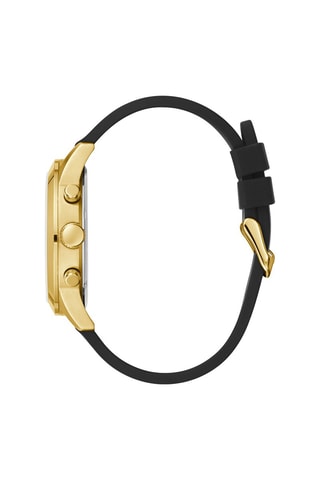 Montre à quartz en cuir Guess Essential - Chronographe - Noir et doré - Guess Essential
