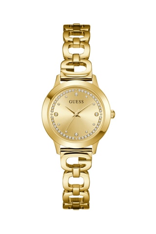 Montre à quartz en acier recyclé - Doré