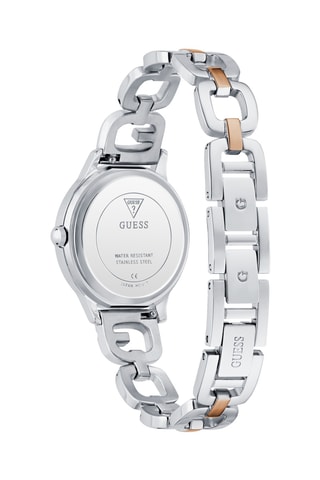 Montre à quartz en acier recyclé - Argenté