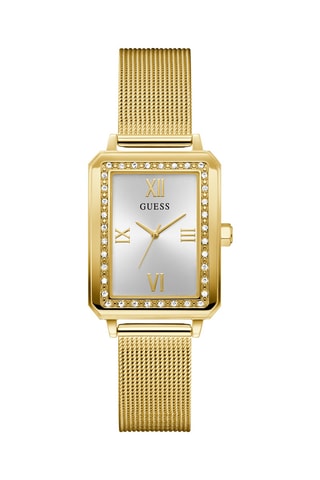 Montre à quartz en acier - Doré