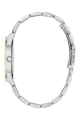 Montre à quartz en acier inoxydable - Bicolore et doré