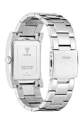 Montre à quartz en acier inoxydable - Argenté