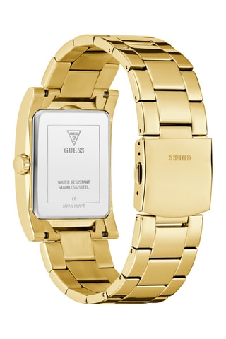 Montre à quartz en acier inoxydable - Doré