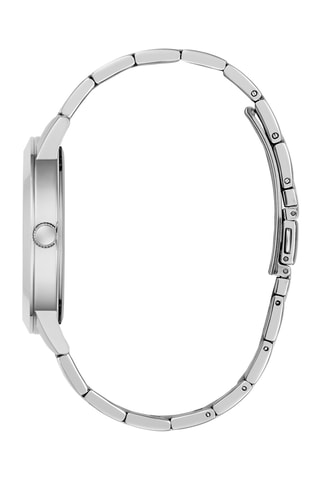 Montre à quartz en acier inoxydable - Argenté