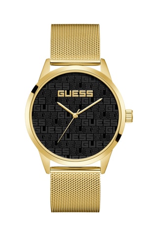 Montre à quartz en acier - Doré