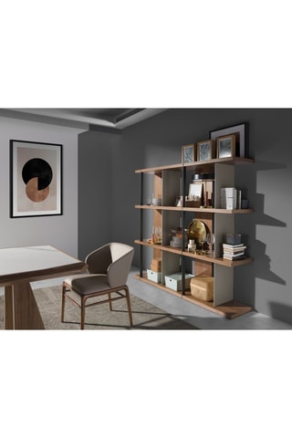 Table à manger - Naturel et blanc