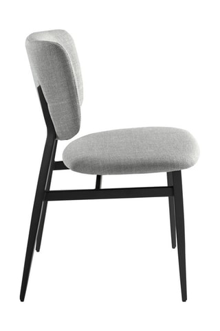 2 chaises Gris et noir