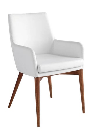 2 chaises Blanc et naturel