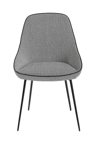 2 chaises Gris et noir