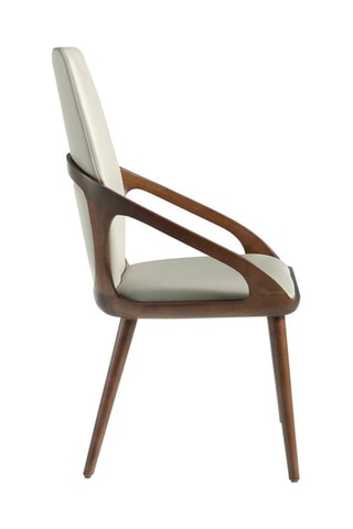 2 chaises Crème et naturel