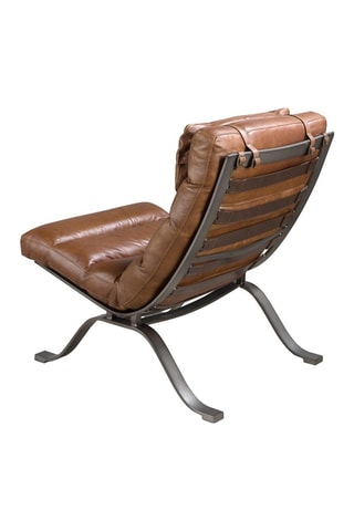 Fauteuil - Camel - En cuir