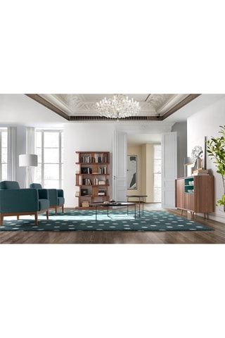 Bibliothèque Imitation noyer