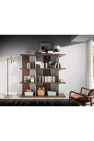 Bibliothèque Marron et noir