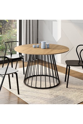 Table repas Adelle - 110 x 110 x 75 cm