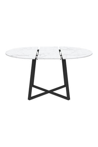 Table avec plateau extensible Sana - 110/150 x 110 x 75 cm