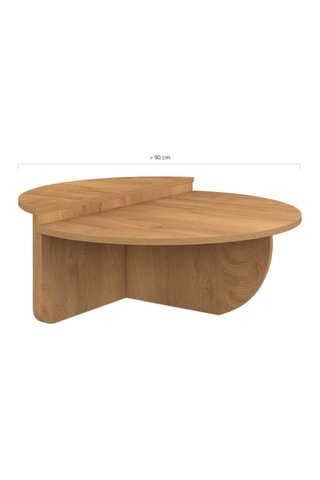 Table de salon - 90 x 90 x 35 cm