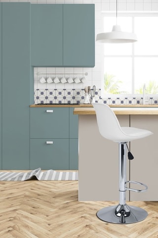 2 tabourets de bar Karl - 38 x 104 cm