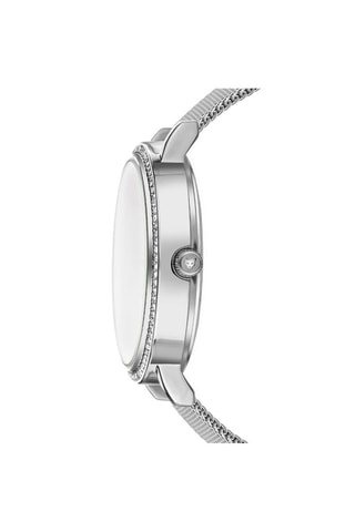 Montre à quartz en acier Mariazell - Argenté et noir