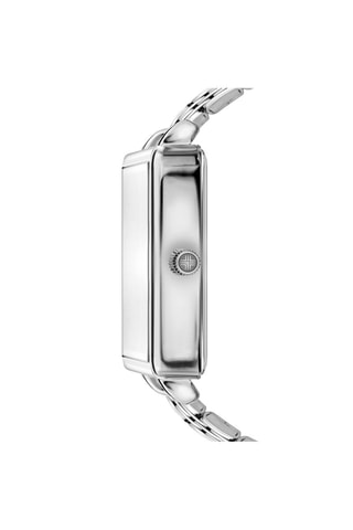 Montre à quartz en acier - Argenté et beige