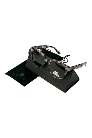 Lunettes de soleil polarisées mixte - Catégorie 3 - Marc Lauder - Marron et gris
